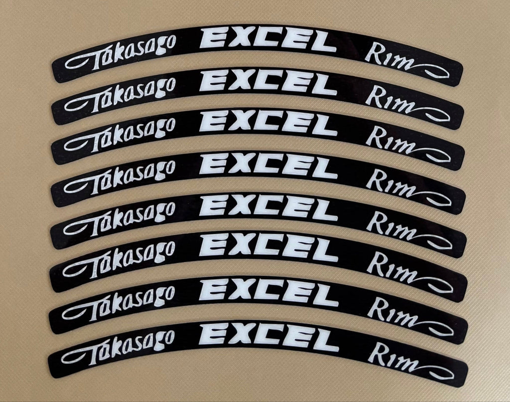 Excel Rim Decals